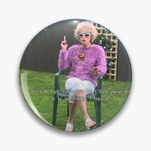 Item preview, Kath Day Knight - High Maintenance designed and sold by Teehawk.