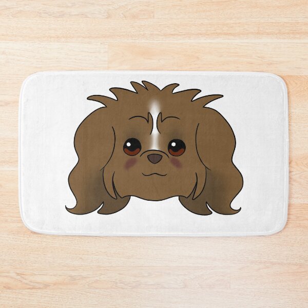 Item preview, Brown Shih Tzu White Blaze Tear Stains designed and sold by OliRoseArt.