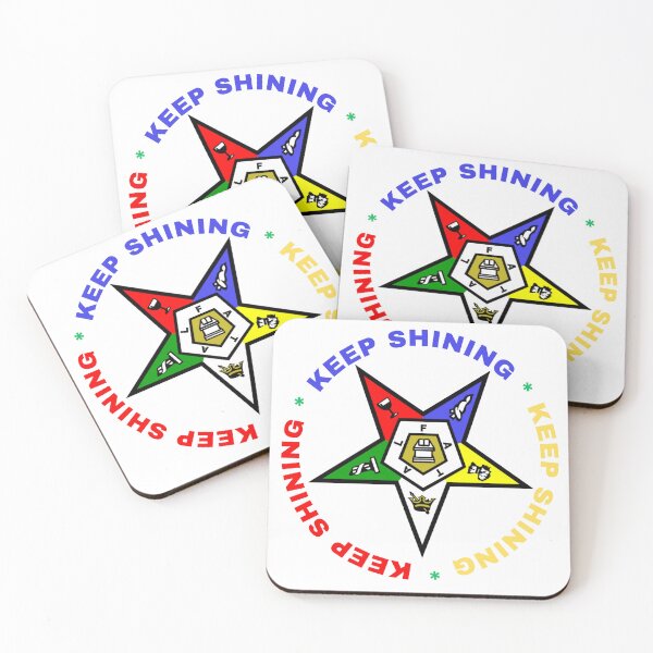 Item preview, Order of Eastern Star Keep Shining Design designed and sold by Cherishine Creations.