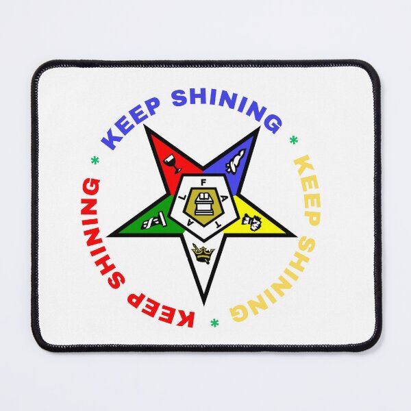 Item preview, Order of Eastern Star Keep Shining Design designed and sold by Cherishine Creations.