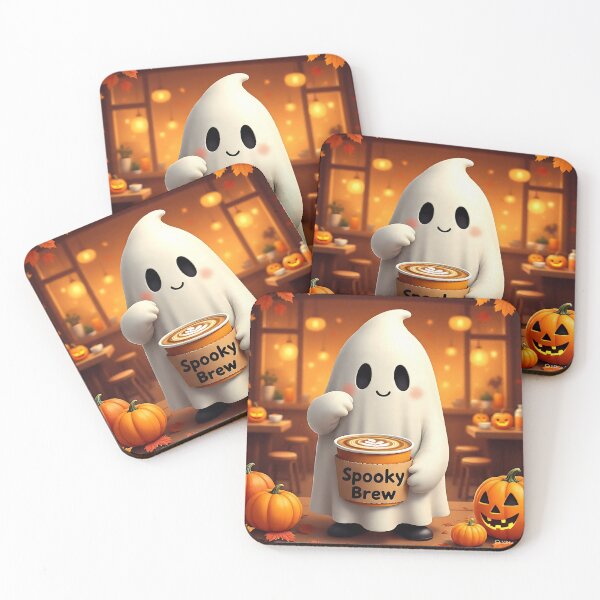Item preview, Fun Halloween Ghost Spooky Brew Coffee designed and sold by MikesSweetTees.