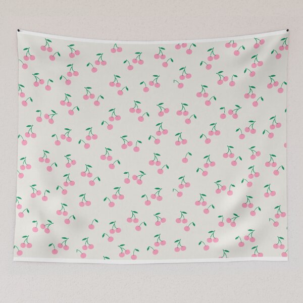 Item preview, Pink Cherry Pattern designed and sold by KeekStudio.