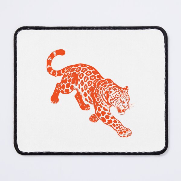 Item preview, Northeast Leopard Silhouette | Black and White Minimalist Wildlife Design | Modern Nature Art designed and sold by JollyCritters.