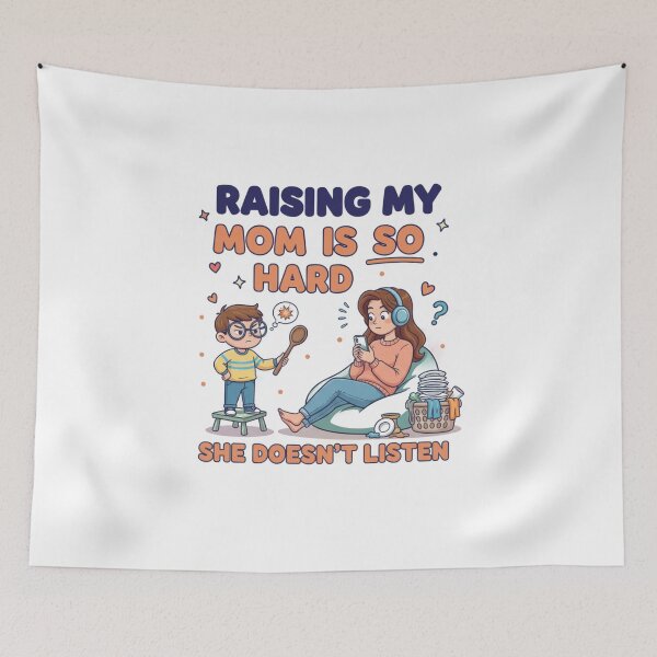 Item preview, Screaming Baby: Mom Never Listens. designed and sold by MIMSCorneR.