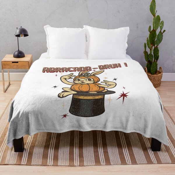 Item preview, Abracada Bruh Pumpkin Rabbit designed and sold by Nacho Average Designs.