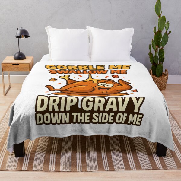 Item preview, Gobble Me Swallow Me – Funny Thanksgiving Turkey Parody Design designed and sold by DailyDrivesct.
