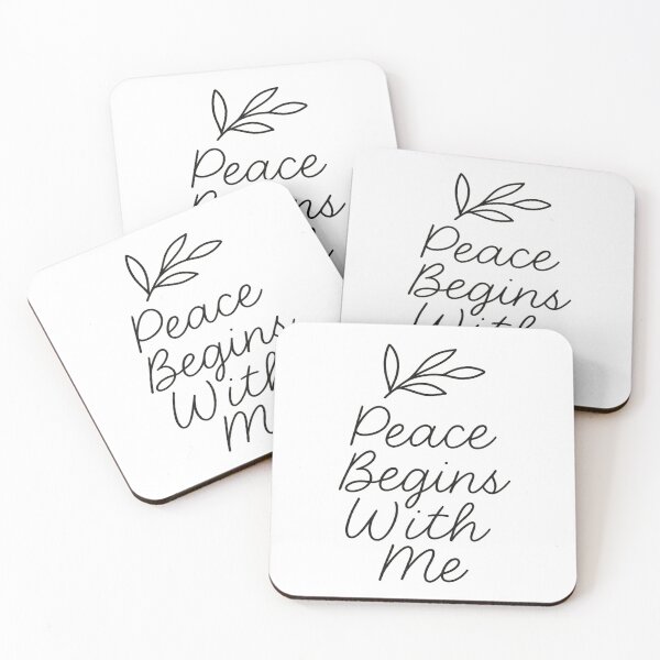 Item preview, Peace Begins With Me – Montessori Inspired Affirmation designed and sold by MforMontessori.