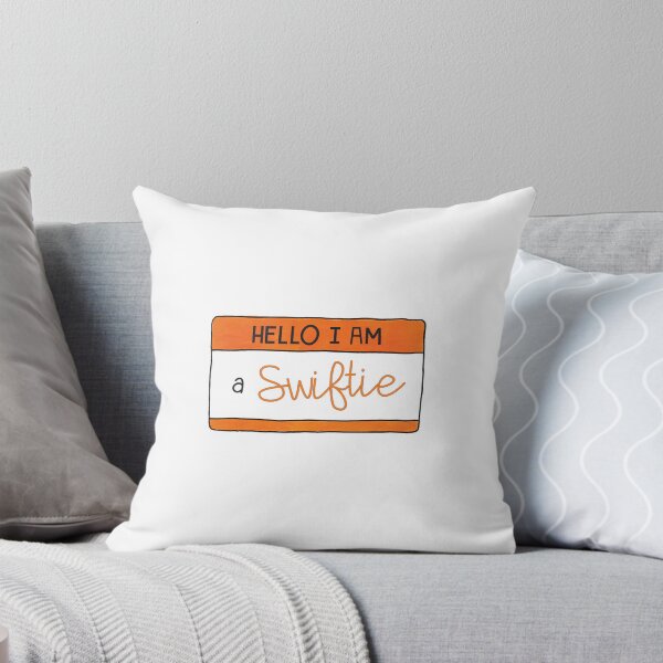Item preview, Swiftie Name Tag Sticker designed and sold by lauralgkelly.