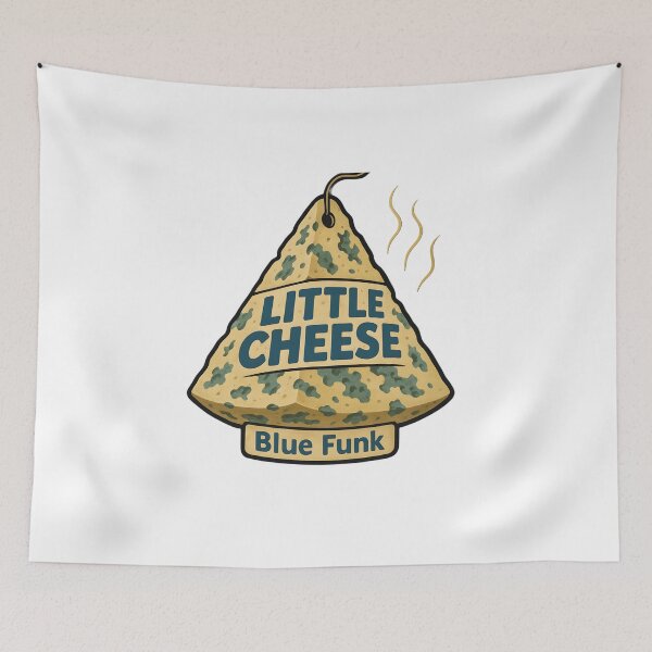 Item preview, Little Cheese Blue Funk designed and sold by StumpyDumTees.