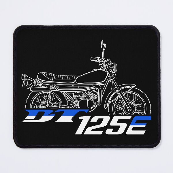 Item preview, Yamaha DT125E 1976-1979 for bikers, Motorcycle designed and sold by ThrottleArts.