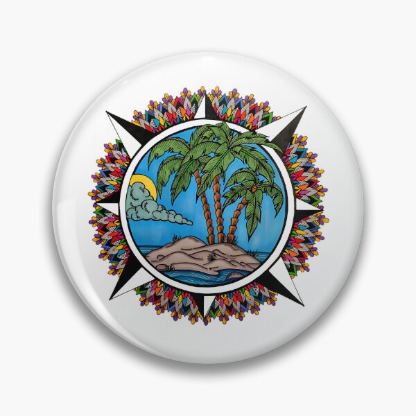 Item preview, Island Mandala designed and sold by BeetleMalon.