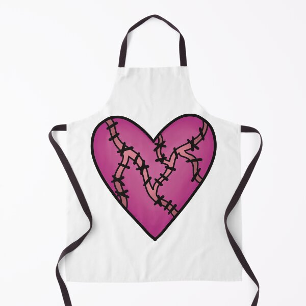 Item preview, Stitched Broken Pink Heart designed and sold by sleepyheadedbb.