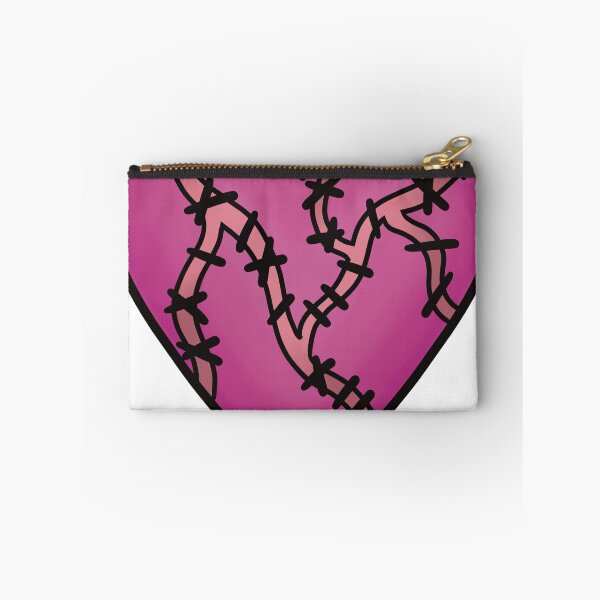 Item preview, Stitched Broken Pink Heart designed and sold by sleepyheadedbb.