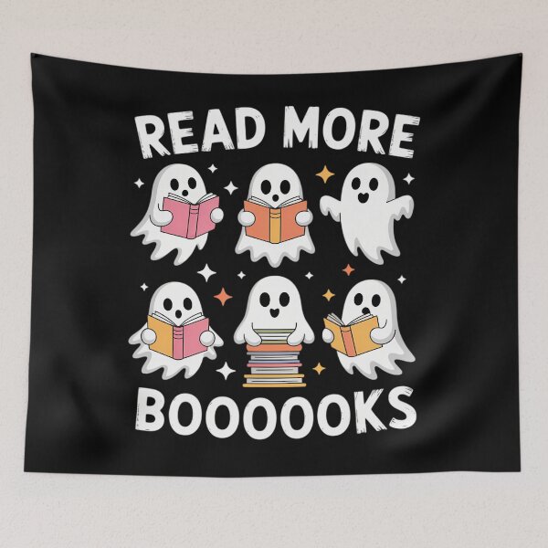Item preview, Halloween Ghost Read More Boooooks Librarian Teacher designed and sold by LeeEvans222.