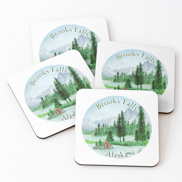 Item preview, Brooks Falls, Alaska (3) designed and sold by CRGreatStuff.