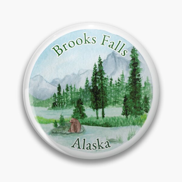 Item preview, Brooks Falls, Alaska (3) designed and sold by CRGreatStuff.