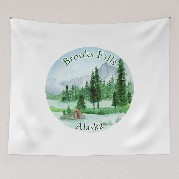 Item preview, Brooks Falls, Alaska (3) designed and sold by CRGreatStuff.