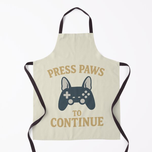 Item preview, Press Paws to Continue – French Bulldog Gamer Minimalist T-Shir designed and sold by AdelStore.