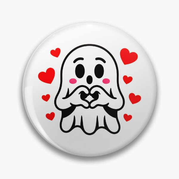 Item preview, Love Sign Heart Hand Ghost  designed and sold by SteezeeStore.