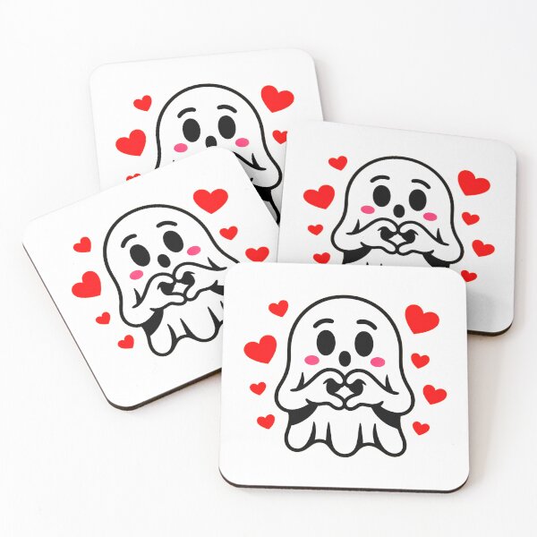 Item preview, Love Sign Heart Hand Ghost  designed and sold by SteezeeStore.