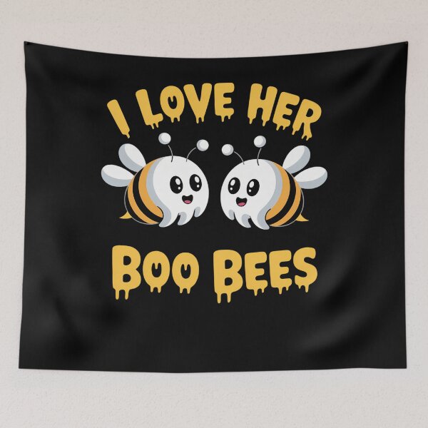 Item preview, Halloween I Love Her Boo Bees Funny designed and sold by LeeEvans222.