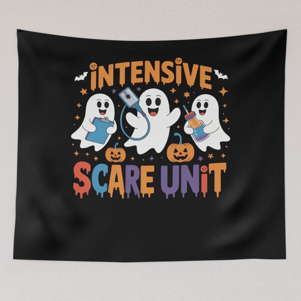 Item preview, Halloween Intensive Care Scare Unit Ghost Nurse ICU Nursing designed and sold by LeeEvans222.