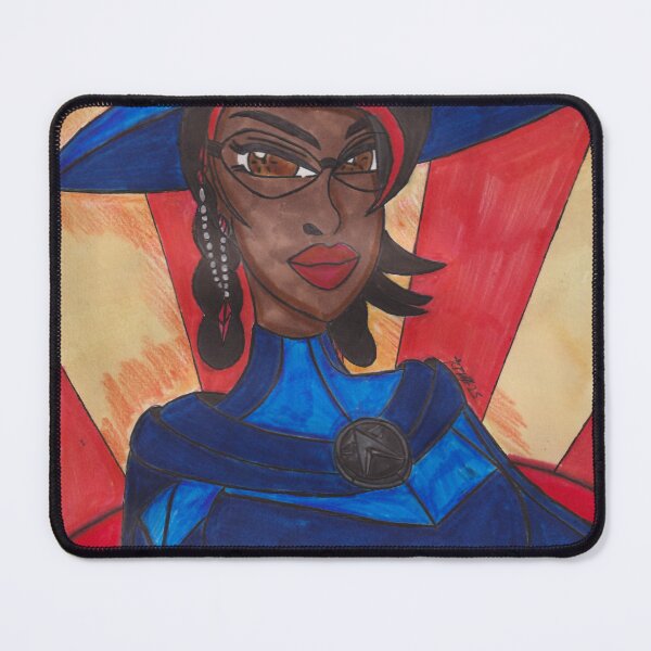 Item preview, Bold Witch in Blue Attire designed and sold by Ronald Woods.