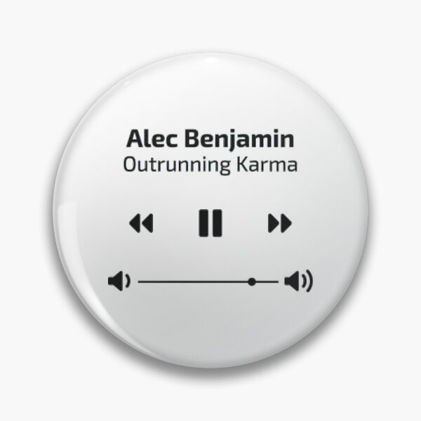 Item preview,  Alec Benjamin - Outrunning Karma _By Senollustun designed and sold by Shonuffffeinz.
