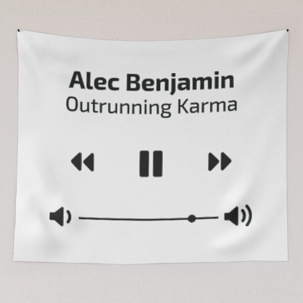 Item preview,  Alec Benjamin - Outrunning Karma _By Senollustun designed and sold by Shonuffffeinz.