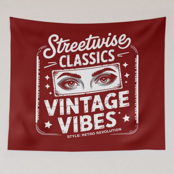Item preview, Streetwise Classics Vintage Vibes  designed and sold by freshwear design.