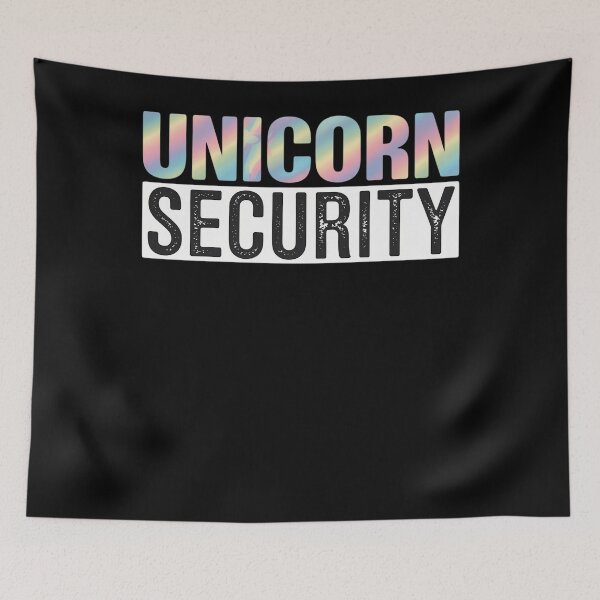 Item preview, Halloween Mom Dad Daughter Adult Costume Unicorn Security designed and sold by JonBarnes22.