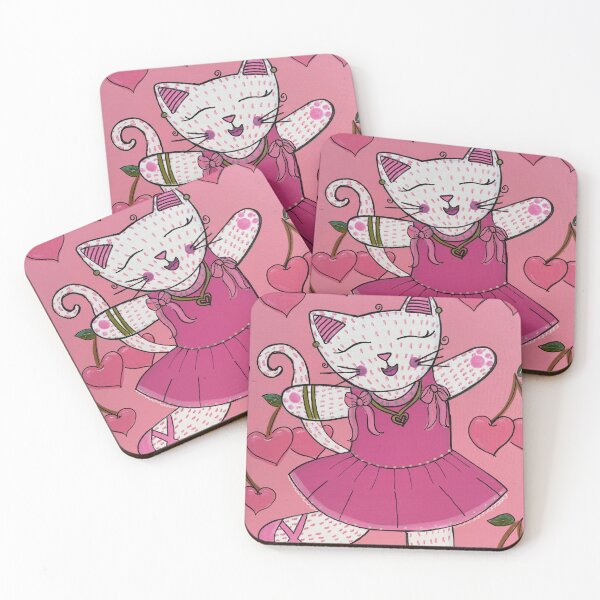 Item preview, Happy Ballerina Cat  designed and sold by Aricruart.