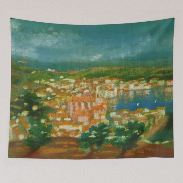 Item preview, Landscape Near Cadaques 1921 1 By Salvador Dali designed and sold by diegocastilo.