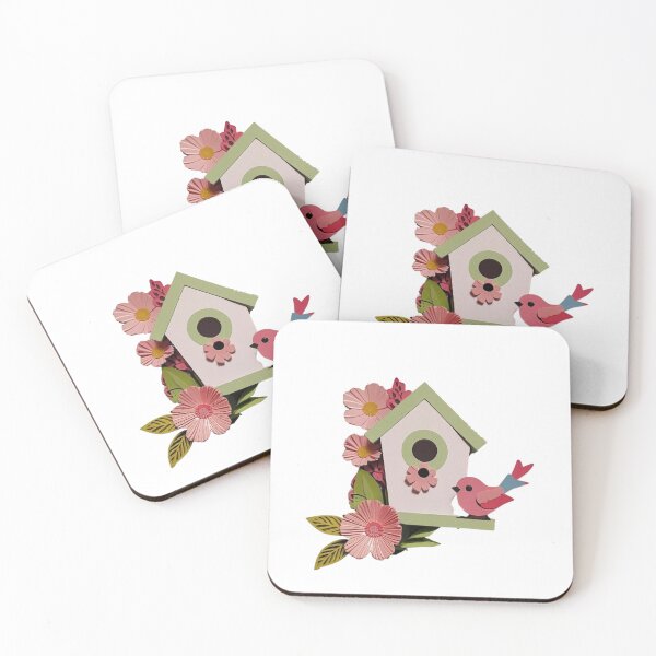 Item preview, Bird with Birdhouse designed and sold by girl bunny.