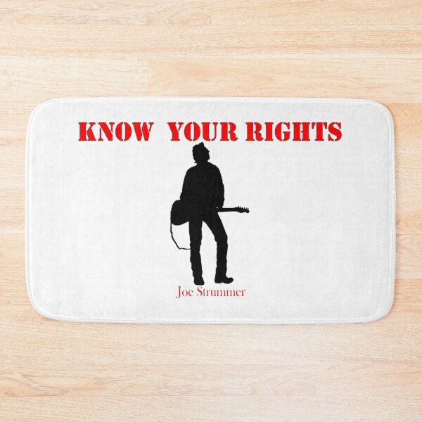 Item preview, Joe Strummer Know Your Rights designed and sold by Ahmadittel.