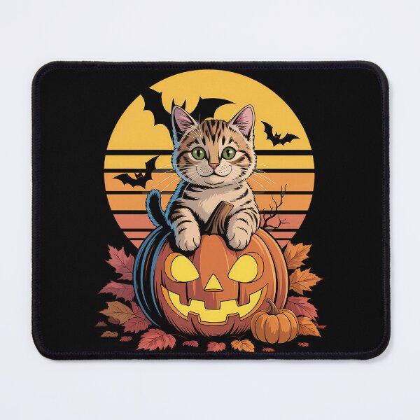 Item preview, Halloween Retro Devon Rex designed and sold by JulienAureo.