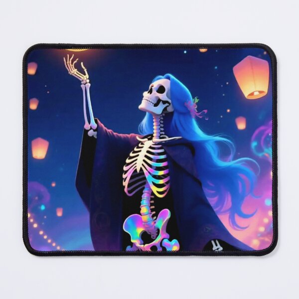 Item preview, SkellyGurl with Paper Lanterns designed and sold by Chenoaccr90.