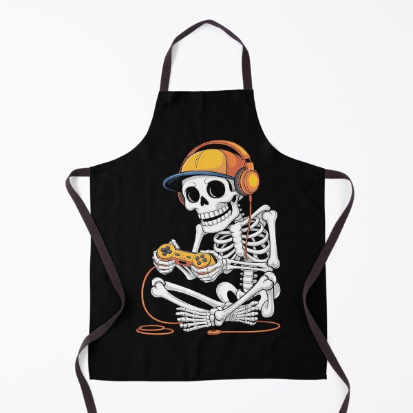 Item preview, Halloween Skeleton Gamer Video Gaming designed and sold by JulienAureo.