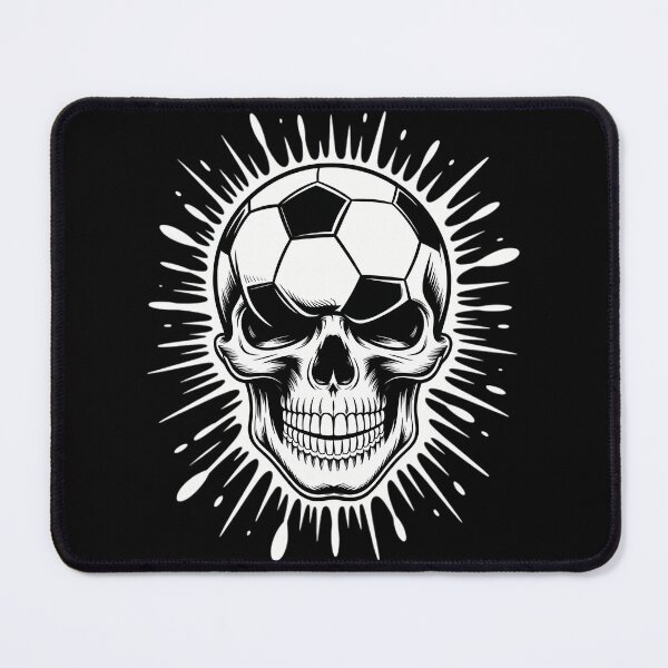 Item preview, Halloween Soccer Ball Skull Sport All Hallows' Day designed and sold by JulienAureo.
