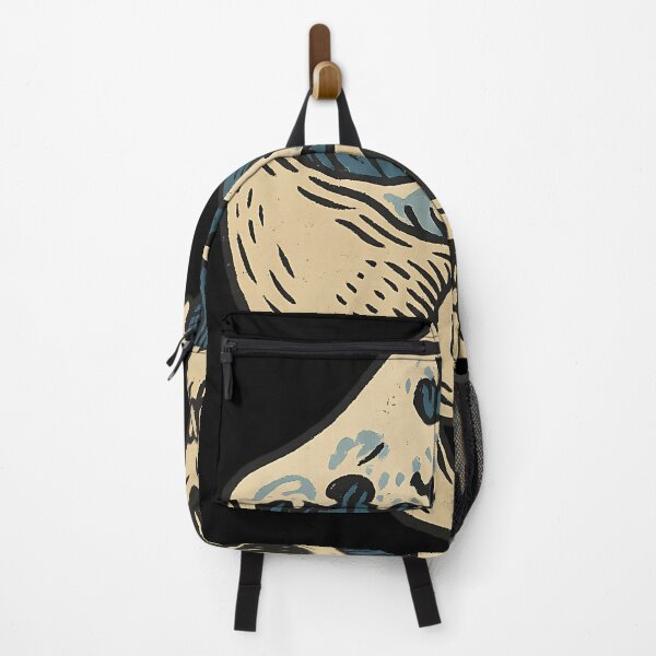 Artikelvorschau, Skull Wave Vintage Surf-inspirierte Illustration entworfen und verkauft von JoelSuomela.