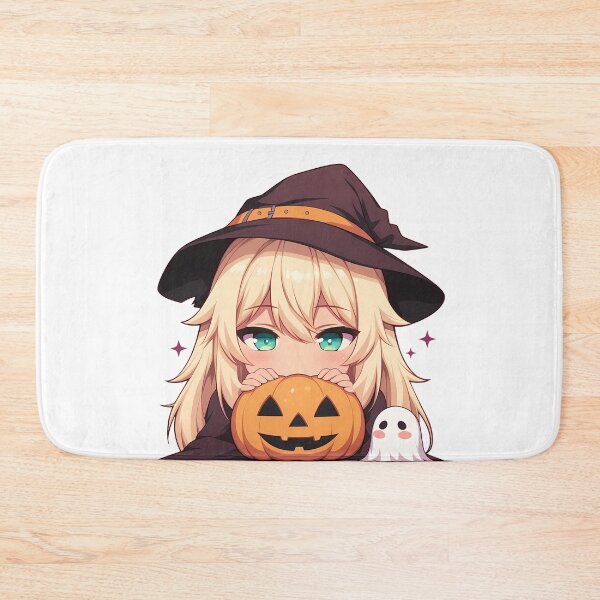 Item preview, Mikaela Hyakuya Seraph Of The End Halloween Chibi Anime Boy Pumpkin Witch Cute designed and sold by HumbertoValveno.