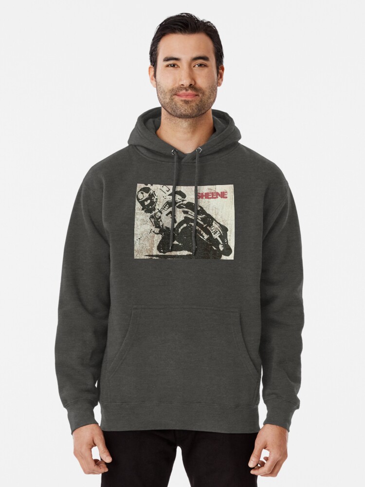 Suzuki Barry Sheene Hoodie Sheene The Champion Pullover Hoodie For