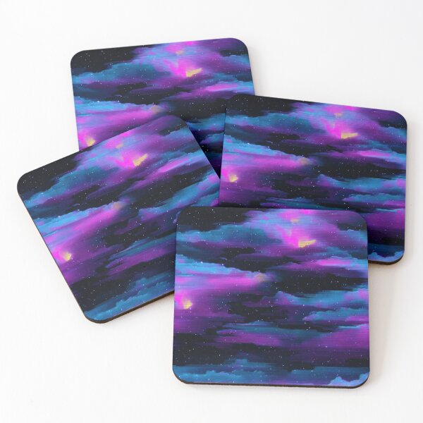 Item preview, Abstraction of clouds in the night sky and space designed and sold by JeniSeny.