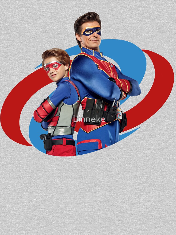 Captain Man and Kid Danger by Linneke