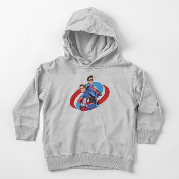 Capitán Man y Kid Danger Sudadera con capucha para bebé