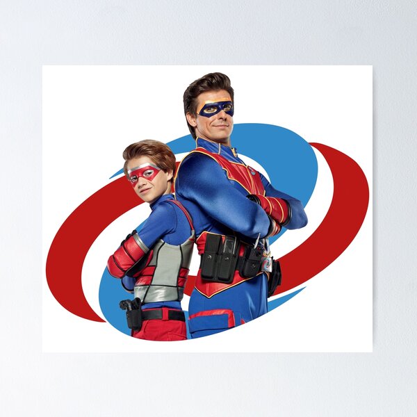 Artikel-Vorschau von Captain Man und Kid Danger, designt und verkauft von Linneke.