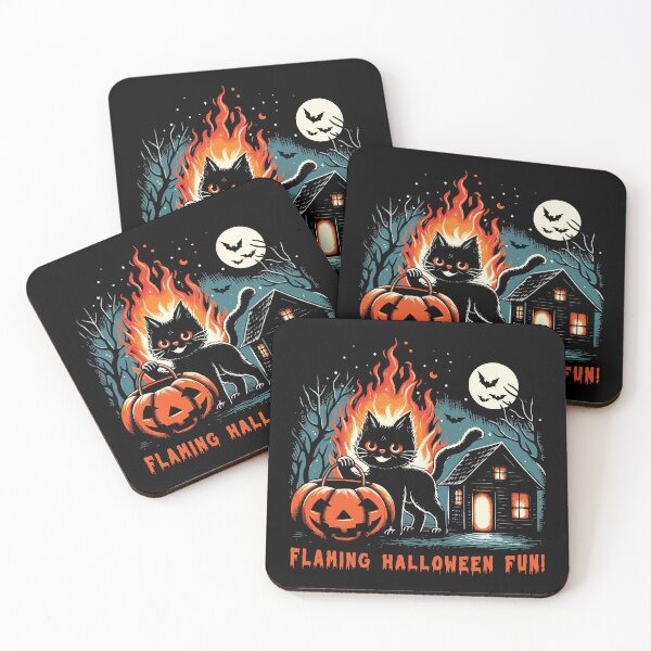 Item preview, Flaming Halloween Fun! designed and sold by Scaryzz.
