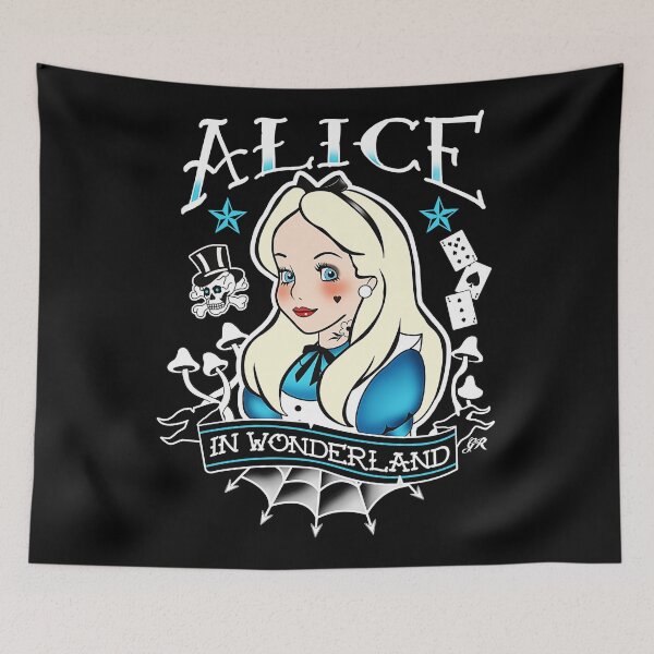Artikelvorschau, Alice im Wunderland entworfen und verkauft von dragonnning.