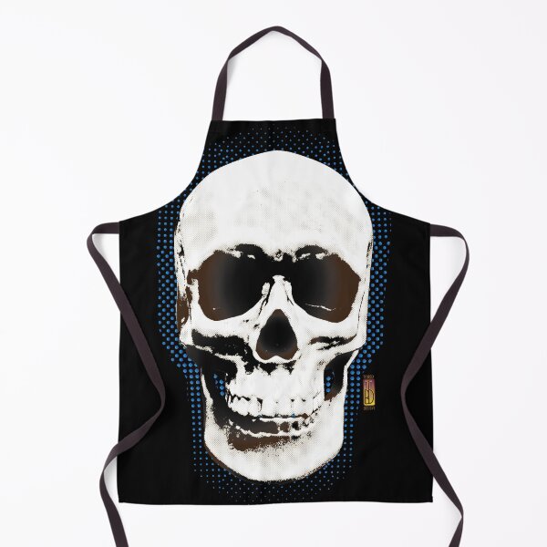 Item preview, Scary Halftones Skull  designed and sold by TyBrockDesigns.