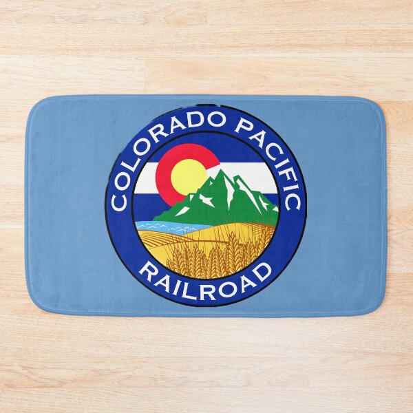 Item preview, Train logo, Colorado Pacific Railroad est. 2020, Shelly's Train Store,Vintage, Classic,Archaic, Collectible Train Logos, Rail & Railroad Logos, train stickers, magnets, t-shirts, posters & more designed and sold by MoreEZUSA-Here.